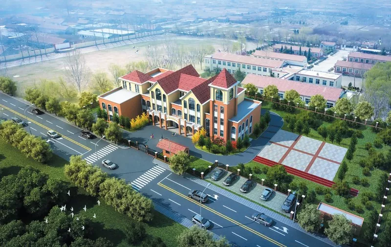 Mehaho ea tšepe ea EHSS e Potlakisa Kaho ea Sekolo sa Prefab