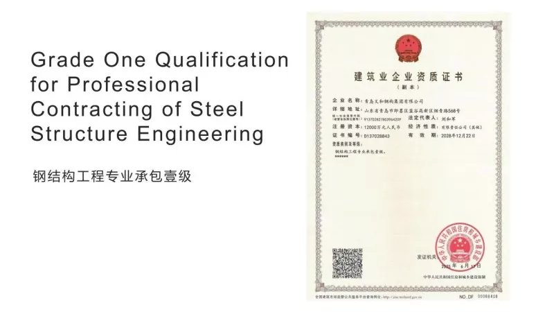 First-Class Construction Qualification