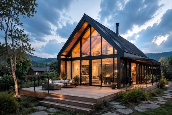 Light Steel Structure Holiday House Construction