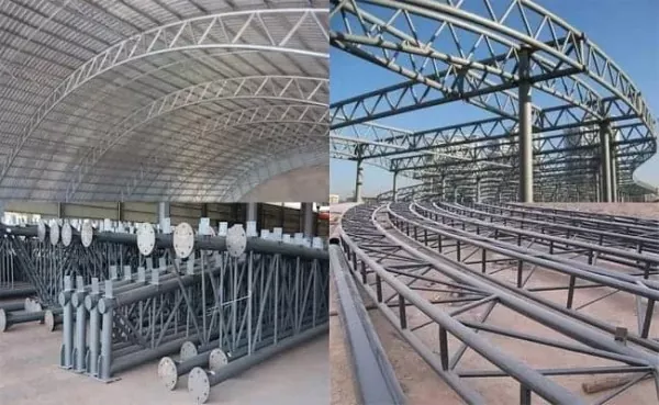 Pipe Truss Stations Kaho ea tšepe