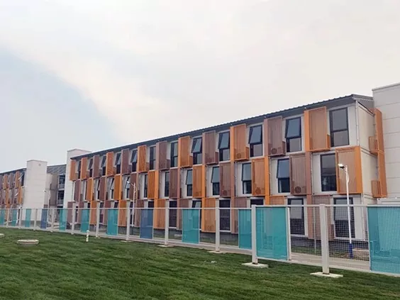 Opere e hlophisitsoeng ea modular modular Prefab