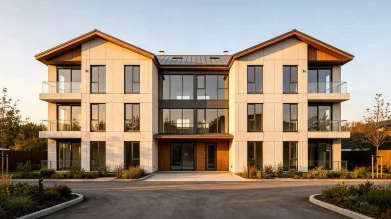 Villa e hahelletsoeng ea Multistory