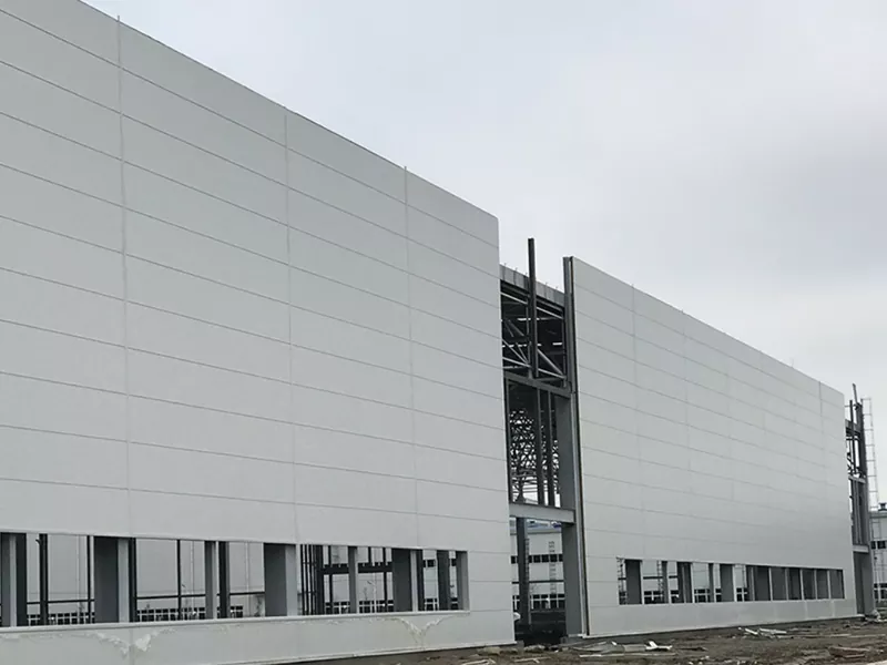 Ntlo ea Rock Wool Sandwich Panel