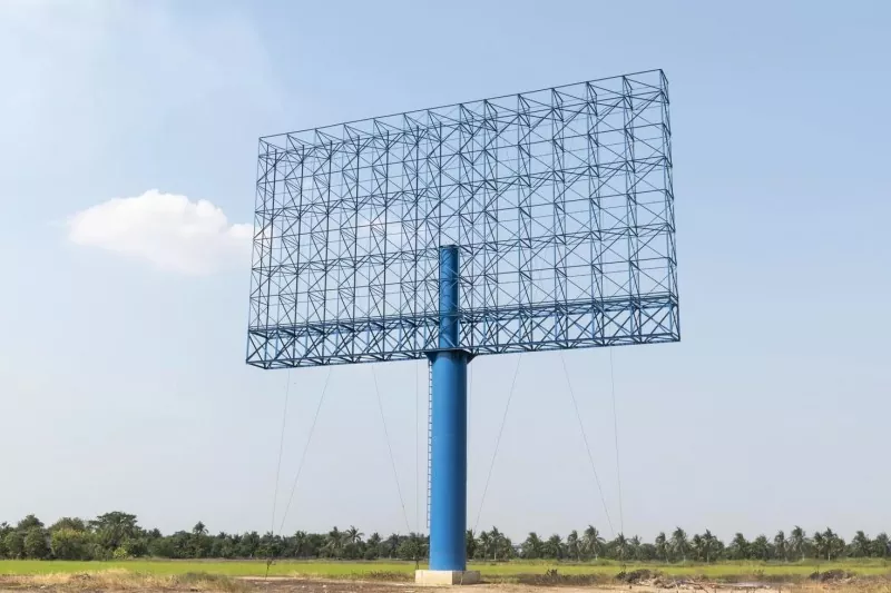 Sebopeho sa Billboard ea tšepe