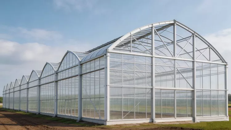 Steel Structure Temo Greenhouse Construction