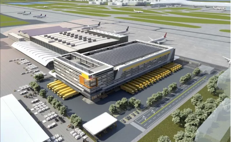 Sebopeho sa tšepe Boema-fofane ba Cargo Terminal