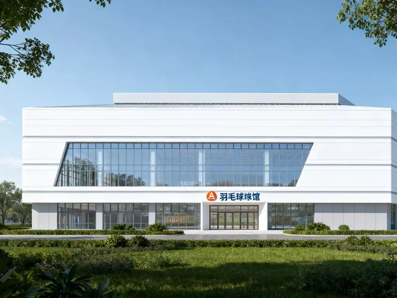 Sebopeho sa tšepe Badminton Hall